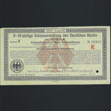 Germany 100000 Mark treasury bill (1923) Schatzanweisung des Duutschen Reichs, EF