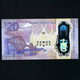 Scotland, Bank of Scotland, £20 polymer (new) first million & low serial, AA000043, PMS.135a, UNC