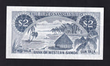 Western Samoa (P17c type) 2 Tala, 2019, recently reprinted by the issuing Authority, sig.4, Senior Manager, UNC