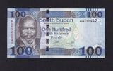 South Sudan (P15b) 100 Sudanese Pounds, 2016, UNC