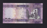 South Sudan (P.9b) 50 Sudanese pounds, 2011, UNC