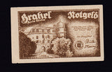 Germany, 50 PFG notgeld, 1922, antisemitic, Brakel, EF