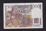 France (P129b) 500 Francs, 13th May 1948, scarce date, Rousseau/ Gargam, staple hole, VF