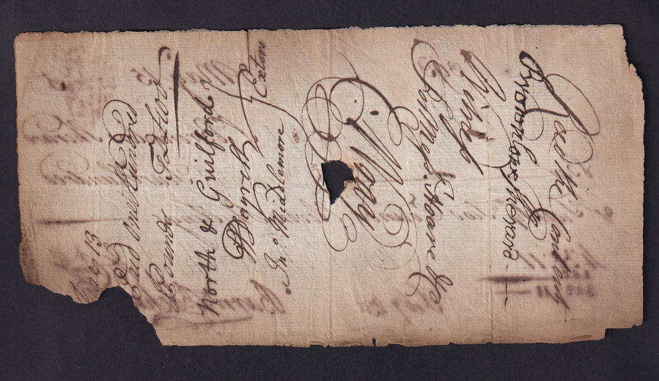 Child & Co., £422 11/- promissory note, 1735, Outing 2512L, VG