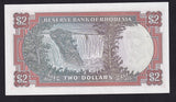Rhodesia (P35a) $2 error, 10th April 1979, Salisbury, but Rhodes watermark, K150 728709, UNC