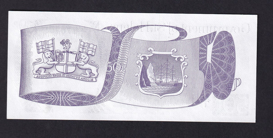 St. Helena (P.5a) 50 Pence, 1979, QEII, UNC