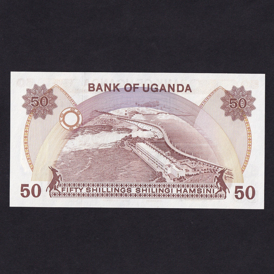 Uganda (P30) 50 Shillings, Obote, UNC