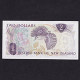 New Zealand (P164c) $2, QEII, Knight signature, 1L5 000364, first prefix of signature, UNC