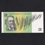 Australia (P38a) $2, Coombs/ Wilson signatures, FCJ, Good EF