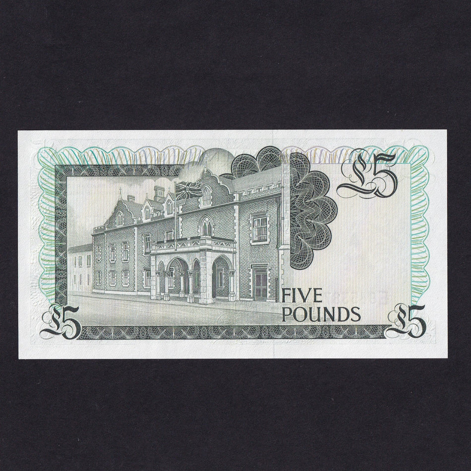 Gibraltar (P21b) £5, 4th August 1988, QEII, UNC
