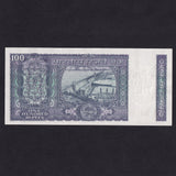 India (P64d) 100 Rupee, Patel, signature 82, letter A, EF