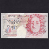 Bank of England (B377) Kentfield, £50, H10, A/UNC
