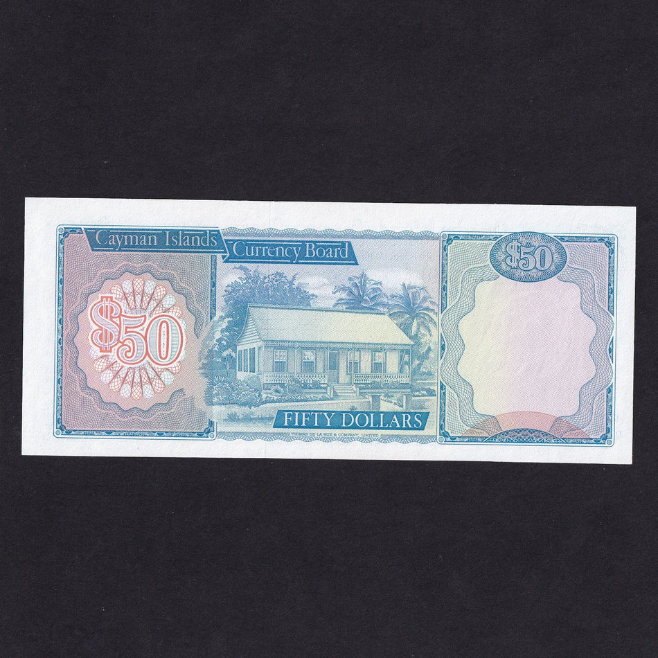 Cayman Islands (P10a) $50, L.1974 (1987), QEII, A/1 203665, UNC