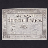 France (Assignats, PA78) 100 Francs, 1795, Series 3899, Masse, Good EF