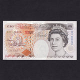 Bank of England (B366) Kentfield, £10, first million & low serial, A01 000375, UNC