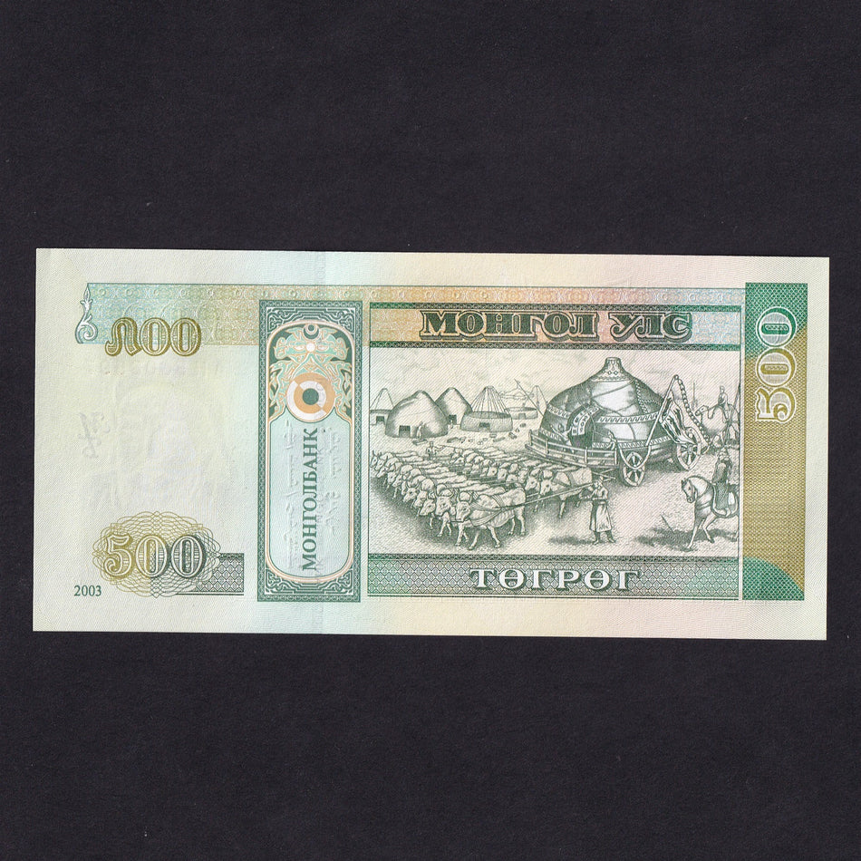 Mongolia (P66a) 500 Tugrik, 2003, UNC