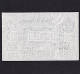 Bank of England (B270) Beale, £5, 22nd February 1952, X10 095885, count crease, UNC