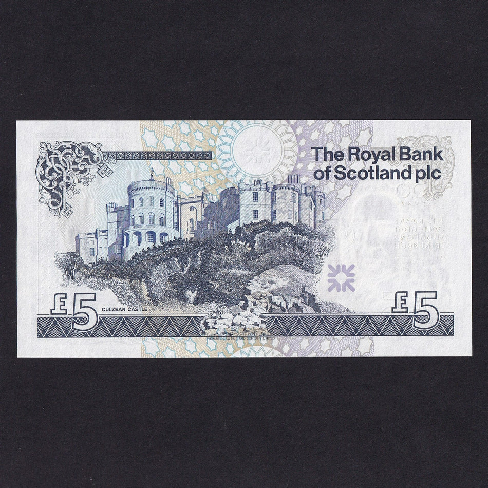 Scotland (P364) Royal Bank of Scotland, £5, 500 Years of the Royal College of Surgeons, Edinburgh, 1505 - 2005, RCS0002541, UNC