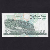 Scotland (P356) Royal Bank of Scotland, £1, 1992, EC Commemorative, low serial & first million, EC0 000105, count crease, A/UNC