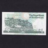 Scotland (P356) Royal Bank of Scotland, £1, 1992, EC Commemorative, low serial & first million, EC0 000106, count crease, A/UNC