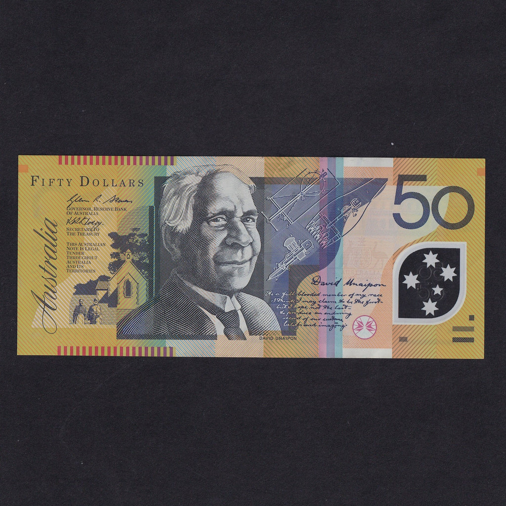 Australia (P60i) $50, 2008, Edith Cowan, Stevens/ Henry, UNC