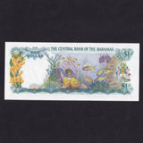 Bahamas (P35b) $1, Central Bank, Allen signature, V/1, UNC