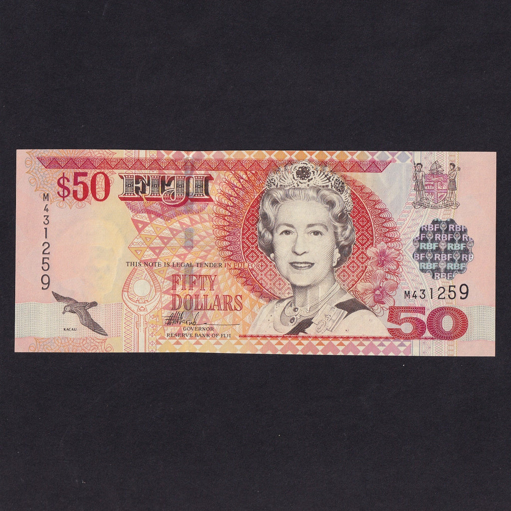Fiji (P108a) $50, M431259, UNC