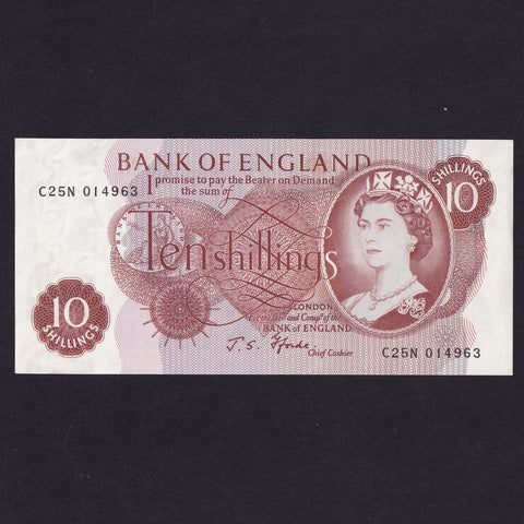 Bank of England (B310) Fforde, 10 Shillings, C25N, A/UNC