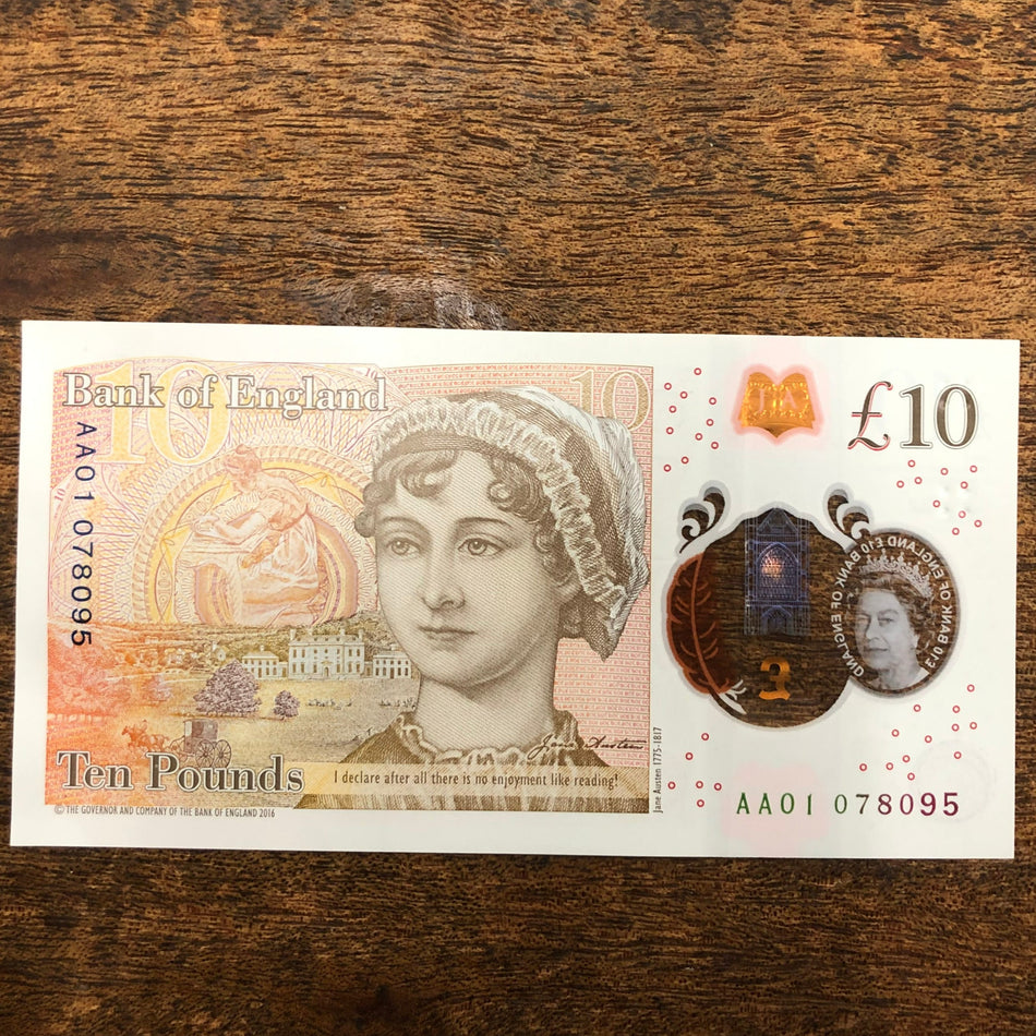 Bank of England (B415) £10, AA01, VF