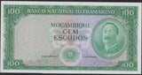 Mozambique (P109a) 100 Escudos proof, 1961, green, UNC