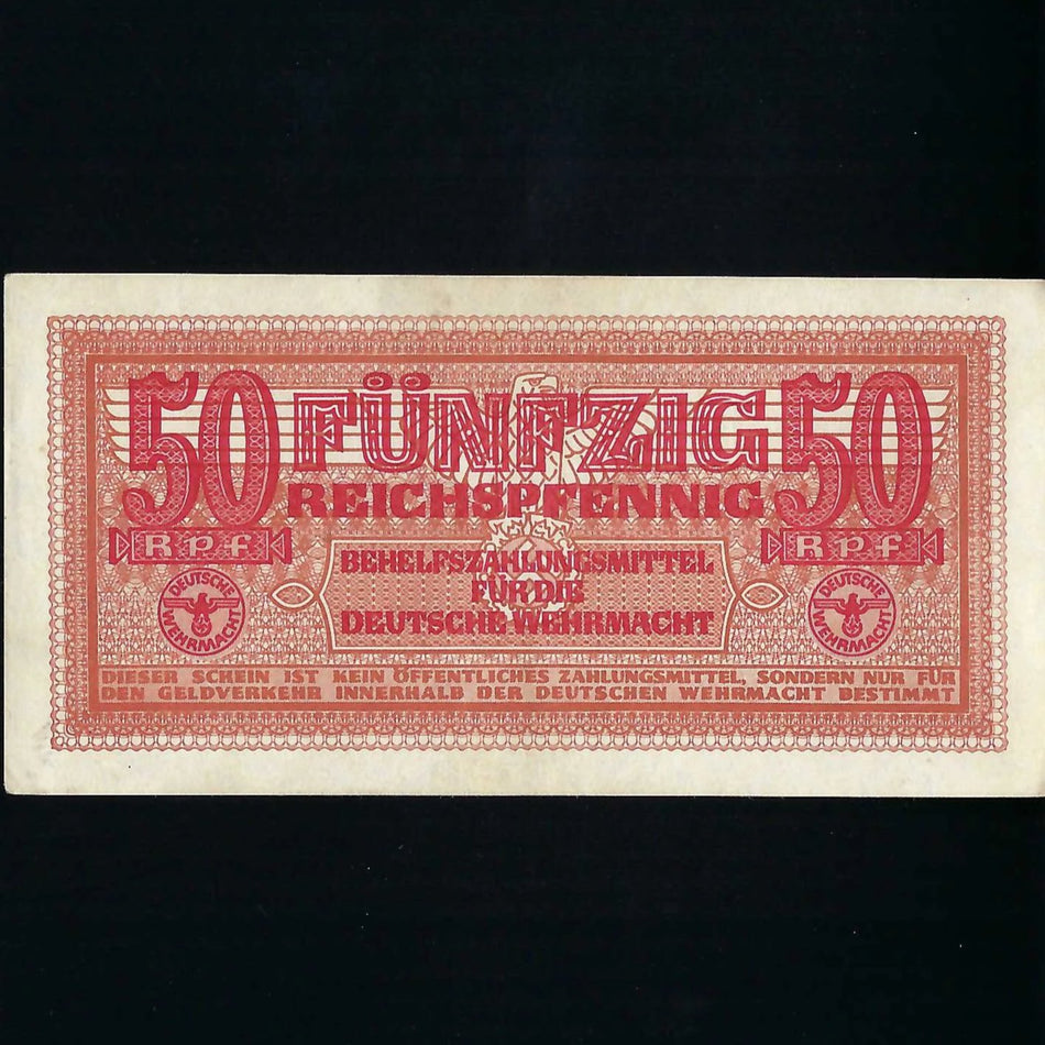 Germany (PM35) 50 Reichpfennig, 1942, Nazi, for military canteens etc , Fine