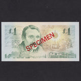 Scotland (P358s) £1 specimen, 1994, Royal Bank of Scotland, RLS000000, UNC