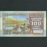 Madagascar (P63a) 100 Francs, 1975, A/UNC