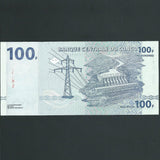 Congo Democratic Republic (P92A) 100 Francs, 4th January 2000, printer HdMZ, UNC
