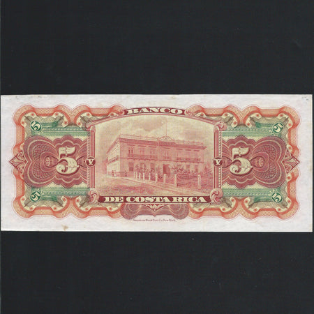 PS.173r Costa Rica 1 Peso (1901) unissued, UNC - Colin Narbeth & Son Ltd. - 2