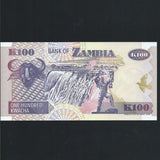 P.38b Zambia 100 Kwacha (1992) signature 11, UNC - Colin Narbeth & Son Ltd. - 2