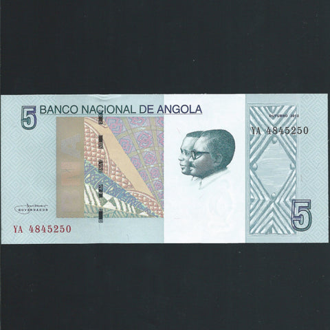 Angola (P151A) 5 Kwanza, 2012, UNC