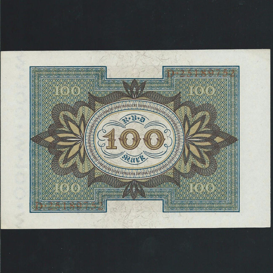 P. 69 Germany 100 mark (1920) 'Bam berg Horsemen' UNC - Colin Narbeth & Son Ltd. - 2