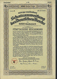 Germany, packet of 10 different Nazi bonds, 1935-42
