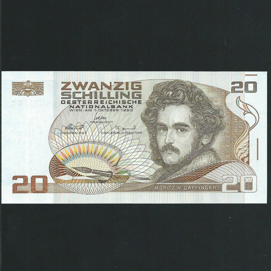 Austria (P148) 20 Schilling, 1988, UNC