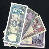 Bolivia (P166a - P169a) 500, 1000, 5000 & 10000 Pesos Bolivianos, set of 4 inflation notes, 1980s, UNC