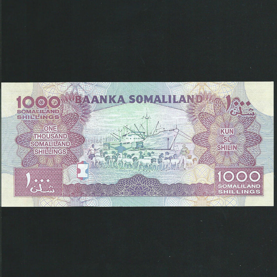 Somaliland (P20a) 1000 Schillings, 2011, UNC