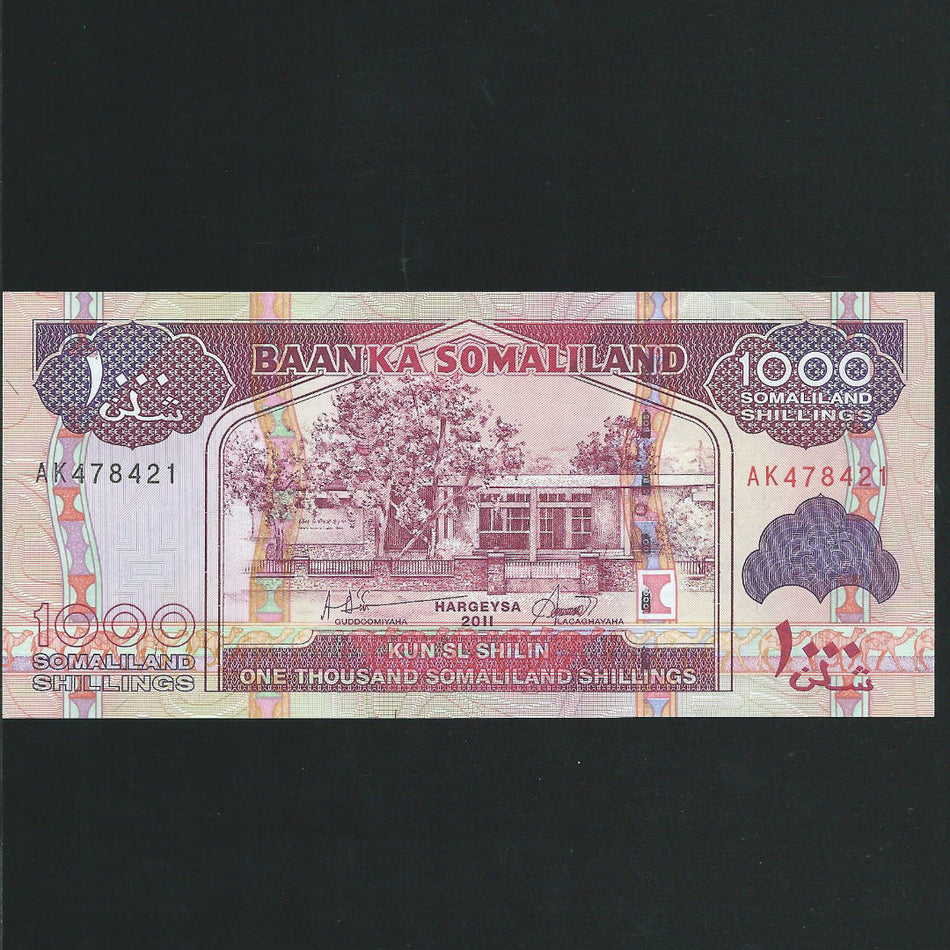 Somaliland (P20a) 1000 Schillings, 2011, UNC