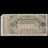 P.S682 Italy 10 Scudi overprint Biglietto, Banco Dello Stato Pontificio, unissued - Colin Narbeth & Son Ltd. - 1