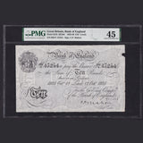 Bank of England (B216d) Mahon, £10, 12th October 1925, Leeds branch note( 15 notes recorded) , EF